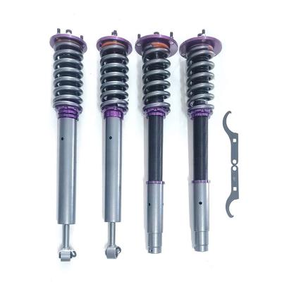 China 32 Way Adjustable Monotube Shock Absorbers Full Struts Coilovers Kits For Mercedes Benz S Class W220 Universal for sale