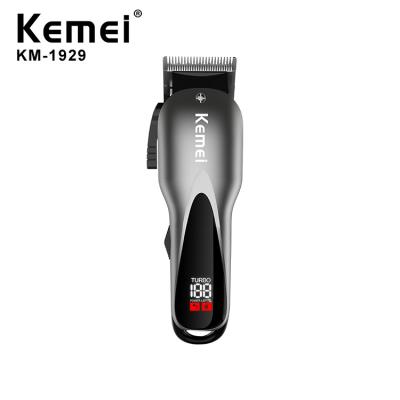 China Wholesale High Quality Rechargeable Household Hair Trimmer KM-1929 Hair Trimmer Set for sale