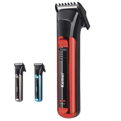 China Household commercially rechargeable and battery driven electric hair trimmer for sale