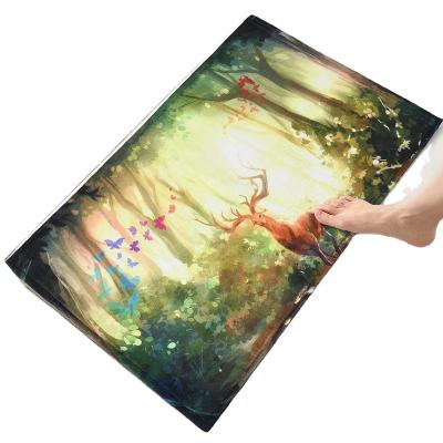 China Washable Color Drawing Entrance Hall Bedroom Strip Floor Mat Bathroom Household Carpet for sale