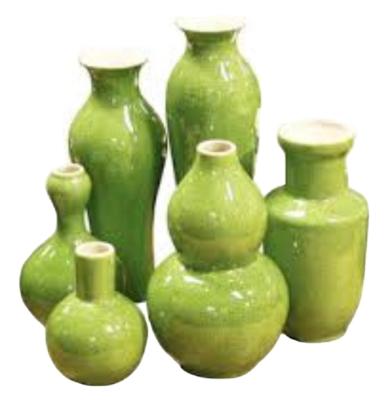 China RZMG06-abcd 09 14 Jingdezhen traditional ceramic supplier for single color vases for sale