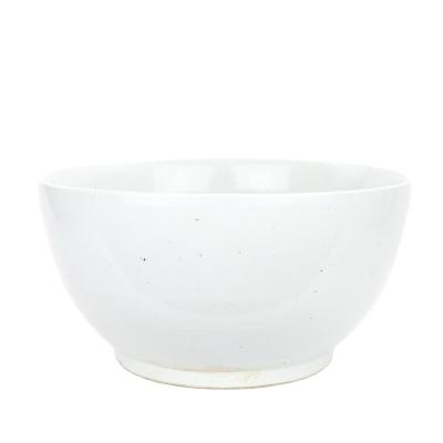 China RZPI02-A Jingdezhen Traditional Style Porcelain Large Viable White Fish Bowl for sale