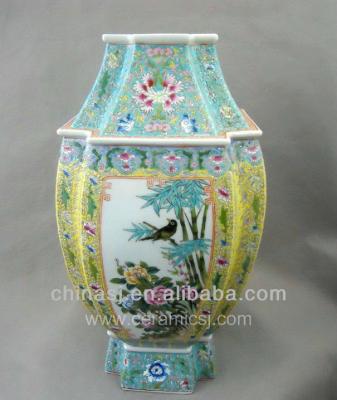 China China Asia Flower Design Reproduction Antique Hand Made Pot WRYRB02 for sale