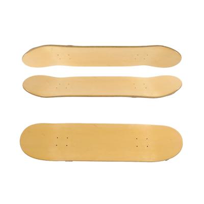 China Custom OEM Adult Maple Skate Deck Russian White 8 8.25 8.5 Inch Skateboard Deck With Double Kick Tail for sale