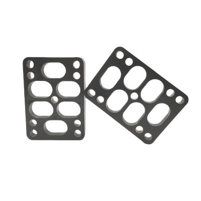 China Wholesale Adult PU Skateboard Longboard Black Riser Pads for sale