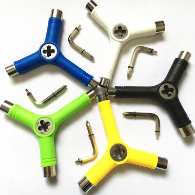 China Wholesale T/Y Shape Adult Skateboard Tools Custom Metal Skate Tool With Low MOQ for sale