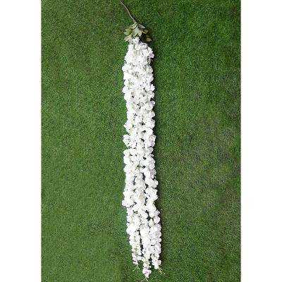 China Wedding Decorations HY18052 1.4m Long Artificial Wisteria Flower Garland for Wedding Decorations and Party Decoration for sale