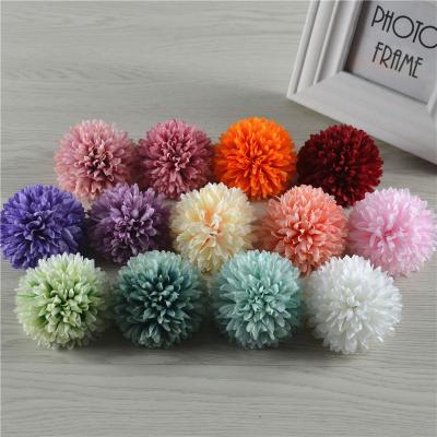 China 7cm Artificial Silk Daisy Flower Head For Wedding Centerpieces And Flower F18063 for sale