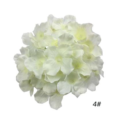 China Wholesale Silk+Plastic Real Touch Artificial Hydrangea Flower For Wedding Flowers for sale