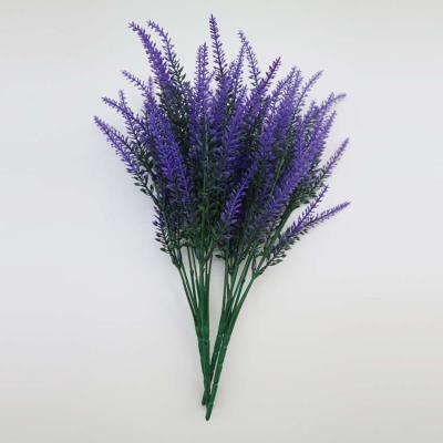 China 36cm tall artificial silk lavender flower for wedding decorations and home decorations for sale