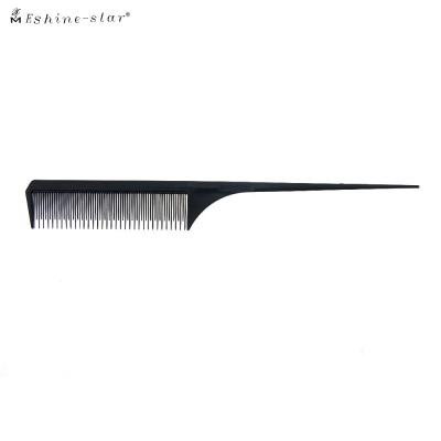 China Salon logo private professional carbon hair comb anti-static manufacture for sale