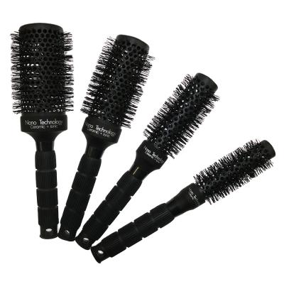 China Professinal Round Salon Tool Ceramic Private Label Hair Brush for sale