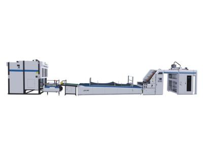 China hoja de 1500x15000m m para cubrir la máquina que lamina automática de Litho de la máquina que lamina con el apilador del fracaso del fracaso en venta