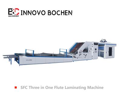 China Hochgeschwindigkeits-Intelligente Litholaminator-Fünf-Plüssig-Drei-in-Einer-Flute-Laminationsmaschine zu verkaufen