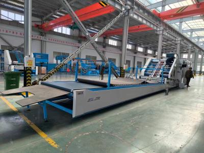 Cina Macchina di laminazione a foglio per carta ondulata con correzione automatica e controllo servo a 160 m/min in vendita