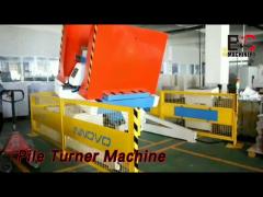 Paper Load Automatic Pile Turner Machine 1350mm High Speed Hydraulic