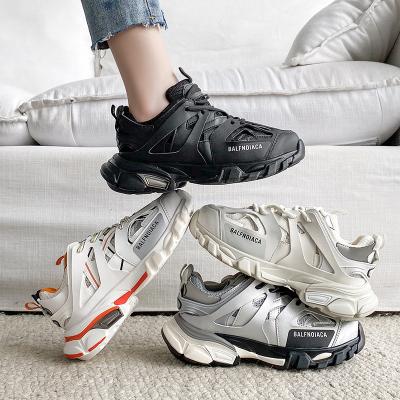 China Luxury Air Clear Sneaker Triple S Original Fashion Trend BB Platform Unique Track 3.0 Shoes for sale