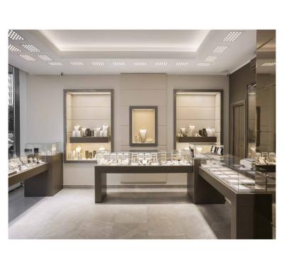 China Modern Attractive Luxury High End Jewelry Showcase Jewelry Shop Display Furniture Display Table For Jewelry Store for sale