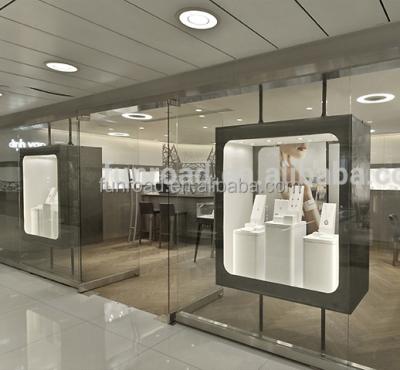 China Retail Store Fixtures Jewelery Shop Interior Design Switzerland Jewelery Display Showcase Showcase Showcase for sale