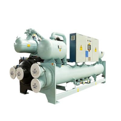 China Luxury Cooling Capacity 120Kw-2650Kw Easy Install Low Consumption 100t Screw Chiller Electric Industrial Air Cooled Screw Chiller for sale