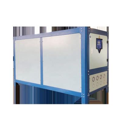 China 0 Degree Screw Compressor Refrigerators Evaporator Celsius Water Cooler Capacity Luxury Commercial Cooling Cool Plunge Type for sale