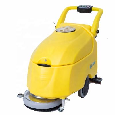 China SC3AC Hotels China Factory Supply Cheap Price Commercial All Closed Automatic Vacuum Machine Floor Scrubber Dryers Scrubbing Cleaning for sale