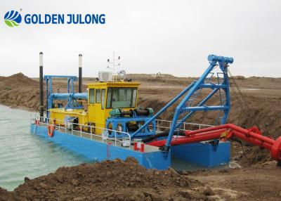 China Customized Jet Suction Dredger / Julong Dredger 500 M3/Hr 224 Kw for sale