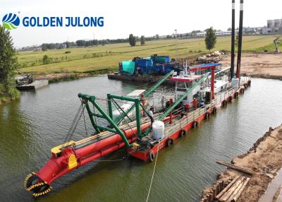 China Dredger de injecção de água de 5000 m3/h JLCSD650 A solução perfeita para dragagem no lago Sea River à venda