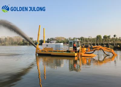 China Amphibious Long Reach Excavator With Cheap Price And High Return Julong Dredger for sale