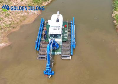 China Flexible Movement And Turning Amphibious Dredger Crawler Type for sale