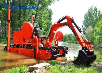 China JLAME200 Amphibious Dredger With Crawler for sale