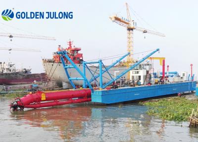 China Dredagem de areia de sucção JULONG Cutter / Equipamento de mineração Dredge 3500M3/H Fluxo de água à venda