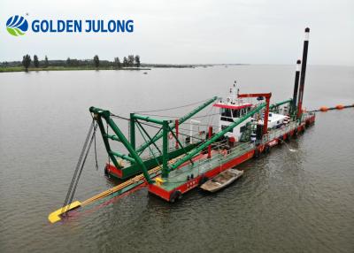 China Persoonlijke rivier zand bagger 3500 M3/H Cutter Zuigbagger uitrusting van JULONG merk Te koop