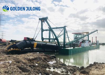 China JULONG New Sand Dredging Equipment Pumping Machine Sand Dredging Boat 3500 M3/H for sale