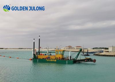 China JULONG Hydraulic River Sand Dredging Machine Easy To Operate 500 m3/h 5 m for sale