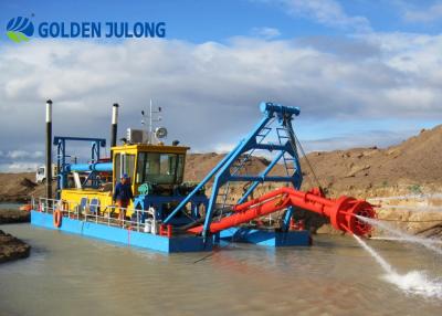 China 224 kW Dredger de sucção a jato areia JULONG Marca 500m3/Hr Equipamento de dragagem por sucção à venda