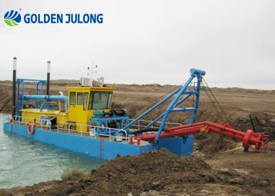 Chine JULONG Nouveau type de dragueuse à aspiration à jet machine à draguer le sable de rivière 500 M3/Hr 6 M de profondeur à vendre