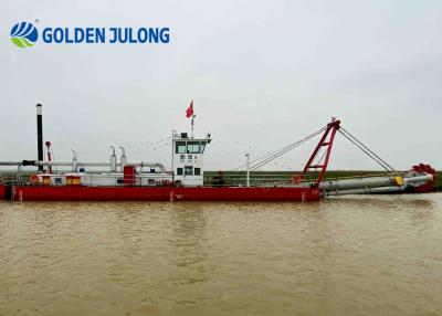 China Sand-Hydraulische Eimerrad-Dredger mit guter Leistung 160-300 KW 500m3/h zu verkaufen