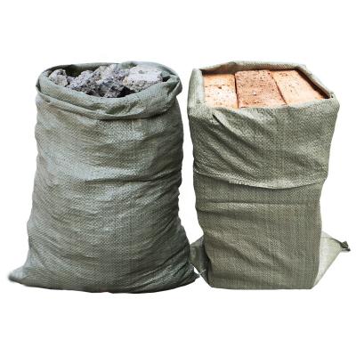 China Factory Sale Green Garbage Bag Garbage Bag Moisture Proof PP Woven Dust Bag for sale