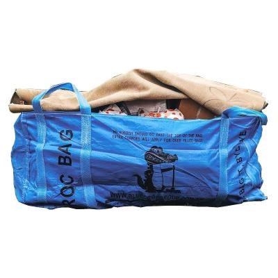 China 1500kg Breathable Recycle Large Construction Waste 1 Ton Dump Bag PP Jumbo Dump Bag PP Bulk Dump Bin Hippo Hop Diaper Bag 800kg for sale