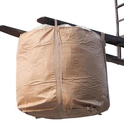 China Breathable Sand Bags Polypropylene Material Bulk Packaging 1000kg Jumbo Plastic Bag 1 Tonner 1 Ton Bag For Green Bean Indonesia for sale