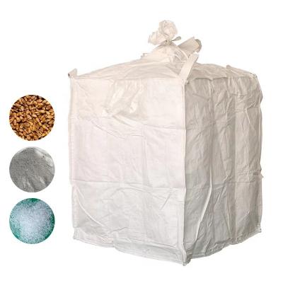 China Durable/Reusable/Multiple Use Food Grade PP BIG Bags With Internal Liner PE/AL Inside Bulk Bags Polypropylene Jumbo Bags 1000kg Container FIBC Liner For Salt for sale