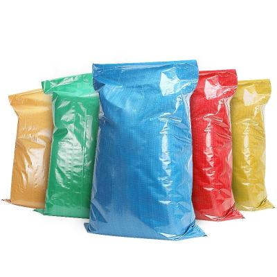 China Wholesale 50kg Sugar Pack Bag 50kg Sugar Ice Rock Shape Bag Moisture Proof PP Woven Rice Packing Bags for sale