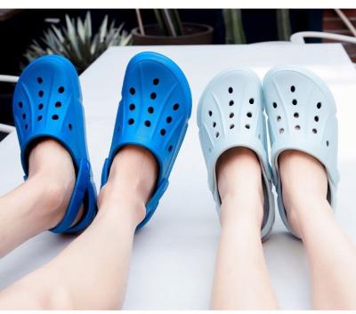 China High Quality Fashion Cheap Sole Soft Non-slip Waterproof Water Sandals EVA Garden Outdoor Light Weight Clogs Shoes For Women 2021 for sale