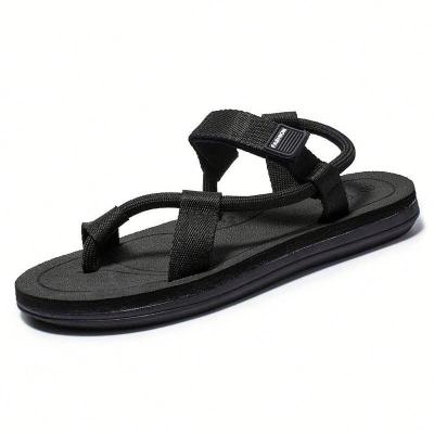 China RB-666 2019 Fashion Summer Simple Design Beach Sandals Cheap Shoes Flat For Men for sale