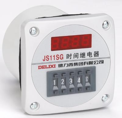 China DELIXI Brand JS11S / JS11SG Series Sealed Electrical Time Relay With IEC Standard for sale