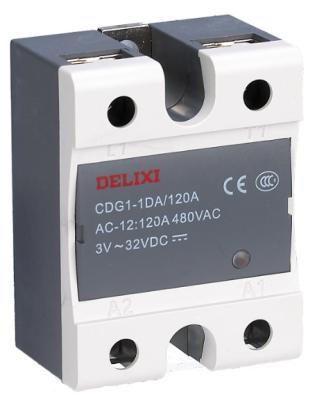 China Delixi Solid State Relay CDG1 Single Phase Sealed Electrical Solid State Relay for sale