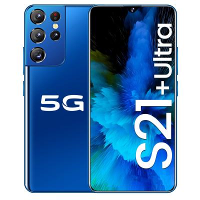 China Original Dual SIM Card 2022 Unlocked S21 Ultra 4g 5g Smartphone 6.8 inch Android 11 Global Version 16gb+512gb Cell Mobile Phones for sale