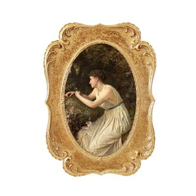 China Wholesale Custom High Quality Vintage Style Resin 4x6 Hot Selling Baroque Picture Frame Vintage Baroque for sale