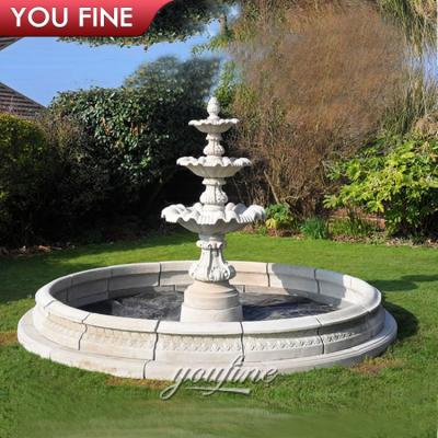 China 3 Tier Water Fountains Vivid Marble Fountain For Sale for sale